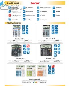 Contoh Basic Calculators merk Joyko