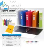 Jual Lem kertas Bantex 8221 Ring Binder 1222 A5 2D-25mm termurah harga grosir Jakarta