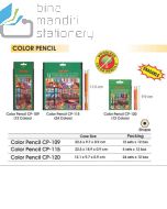 Joyko  CP-109  CP-115  CP-120 Pensil 12 24 Warna Bisa Hapus Erasable Color Pencil 